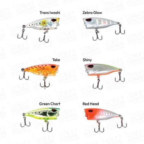 RYUJI MINI POPPER 4CM 2,8GR TRANS İWASHİ