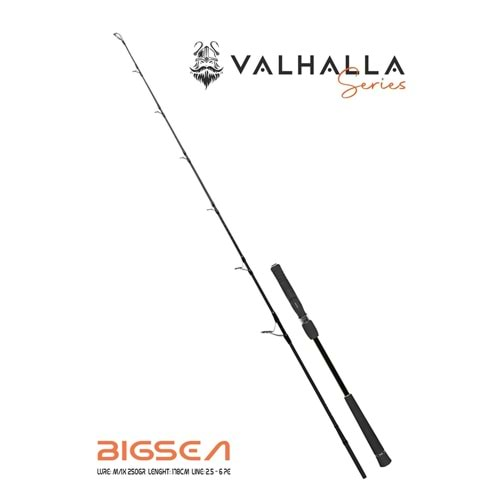 Fujin Valhalla Bigsea 178cm 250gr Speed Jig Live Bait Kamışı