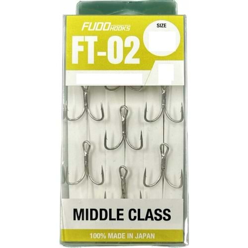 FUDO 2248 TREBLE MIDDLE CLASS GALVANİZ İĞNE NO 4 7 ADET