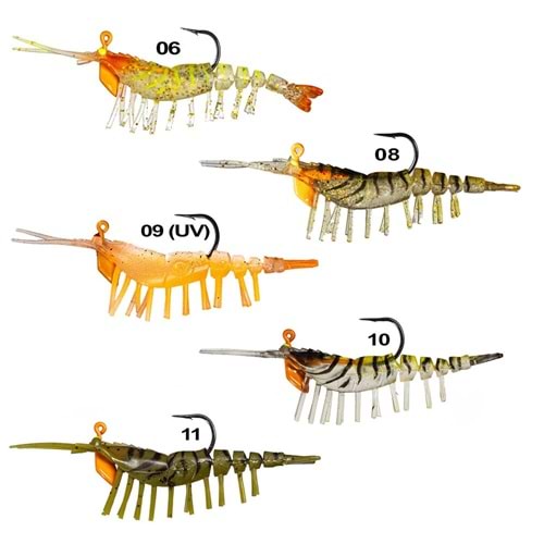 Ryuji Ayu Shrimp 7.5cm 7.2 Gr Silikon Karides