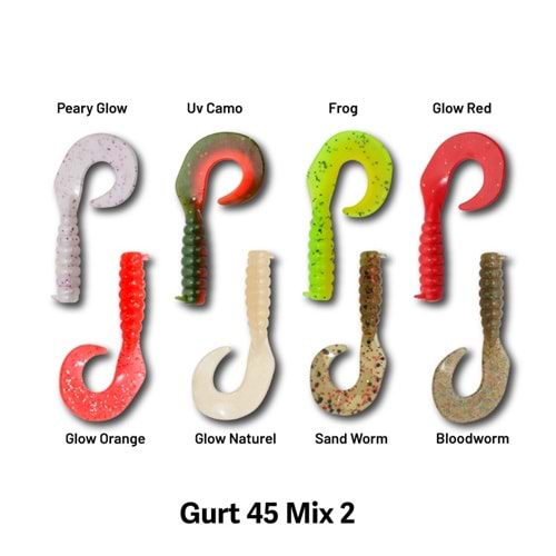 Hanfish Gurt 45 MM Lrf Silikon Yem Mix 2