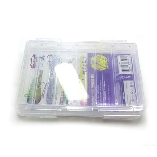 Captain 7235 Profesyonel Sahte Balık ve Jig Kutusu 14x10x3cm