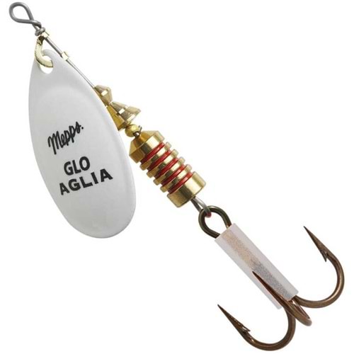 Mepps Aglia Phospho Olta Kaşığı Fosfor Beyaz No 3