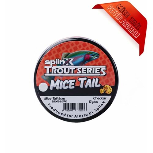 Spıınx Mice Tail 8 Cm 12 Adet