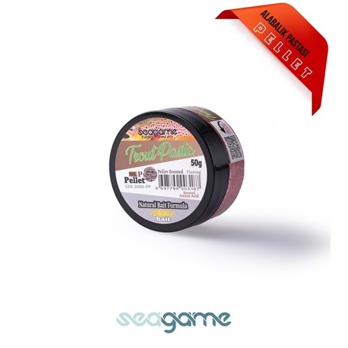 Seagame Trout Pasta Alabalık Hamuru 50 Gr Pellet