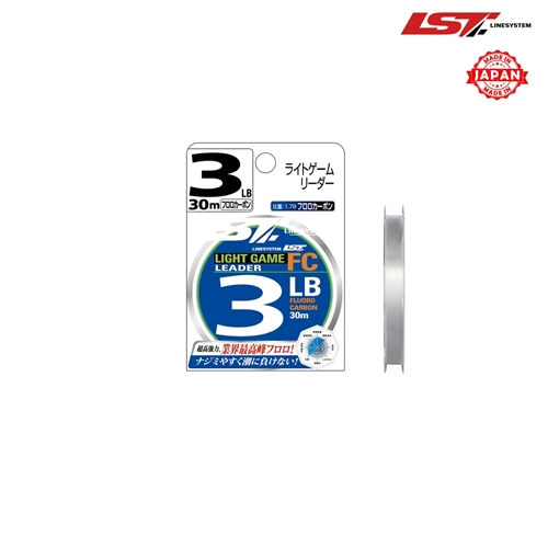 Linesystem Light Game Fluorocarbon Shock Leader Misina 30 Mt