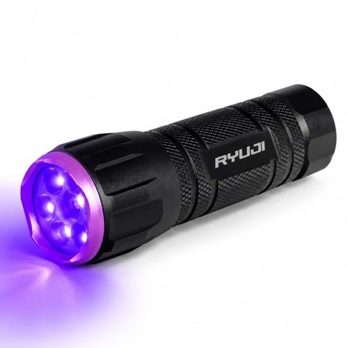 Ryuji 120 Lümen Beyaz + Uv El Feneri