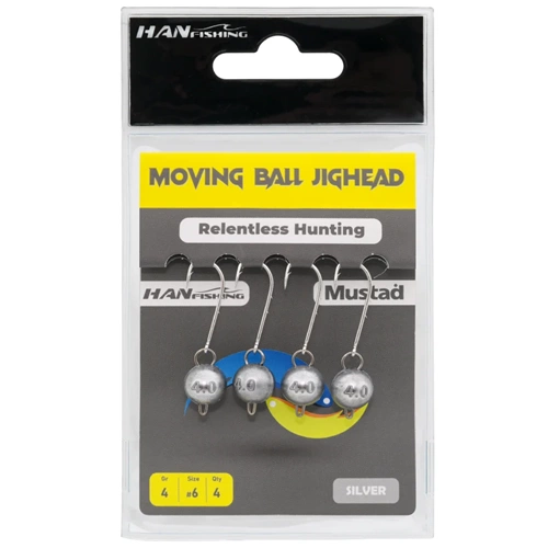 Hanfish Moving Ball Silver Mafsallı Jighead
