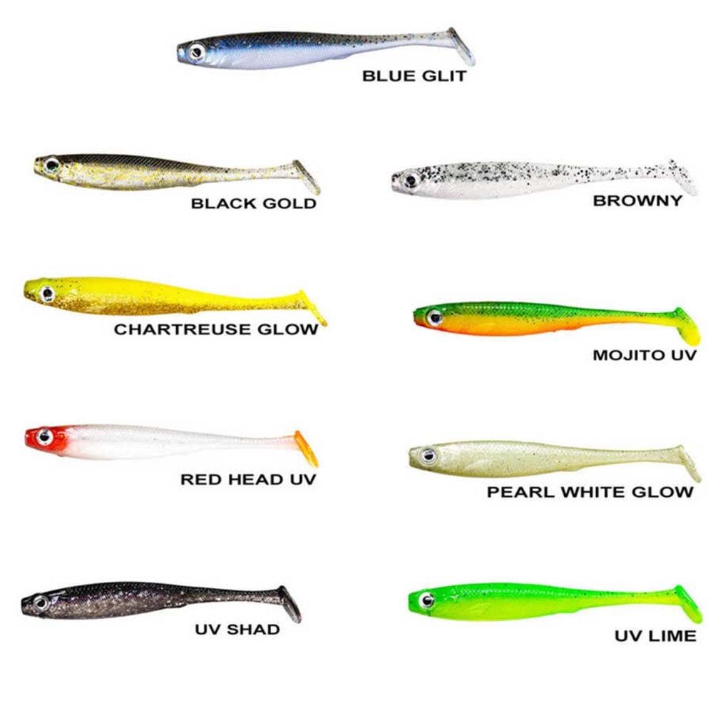 Ryuji Mister Shad 10cm 7gr Silikon Yem - PEARL WHİTE GLOW