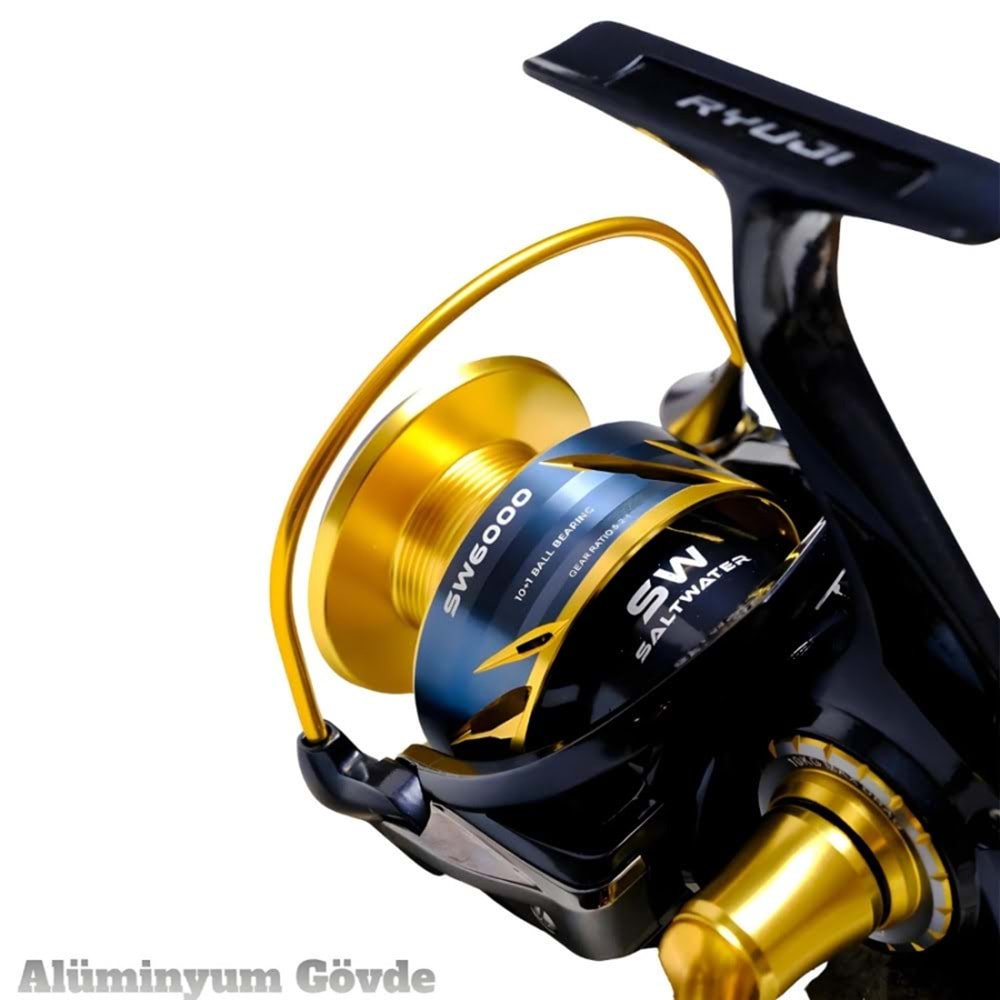 Ryuji Seawolf 4000 SW 10+1BB Jig Makara