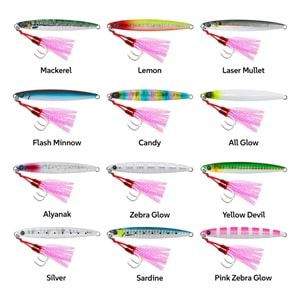 Hanfish Slap Slim Jigs 40 gr - Mackerel