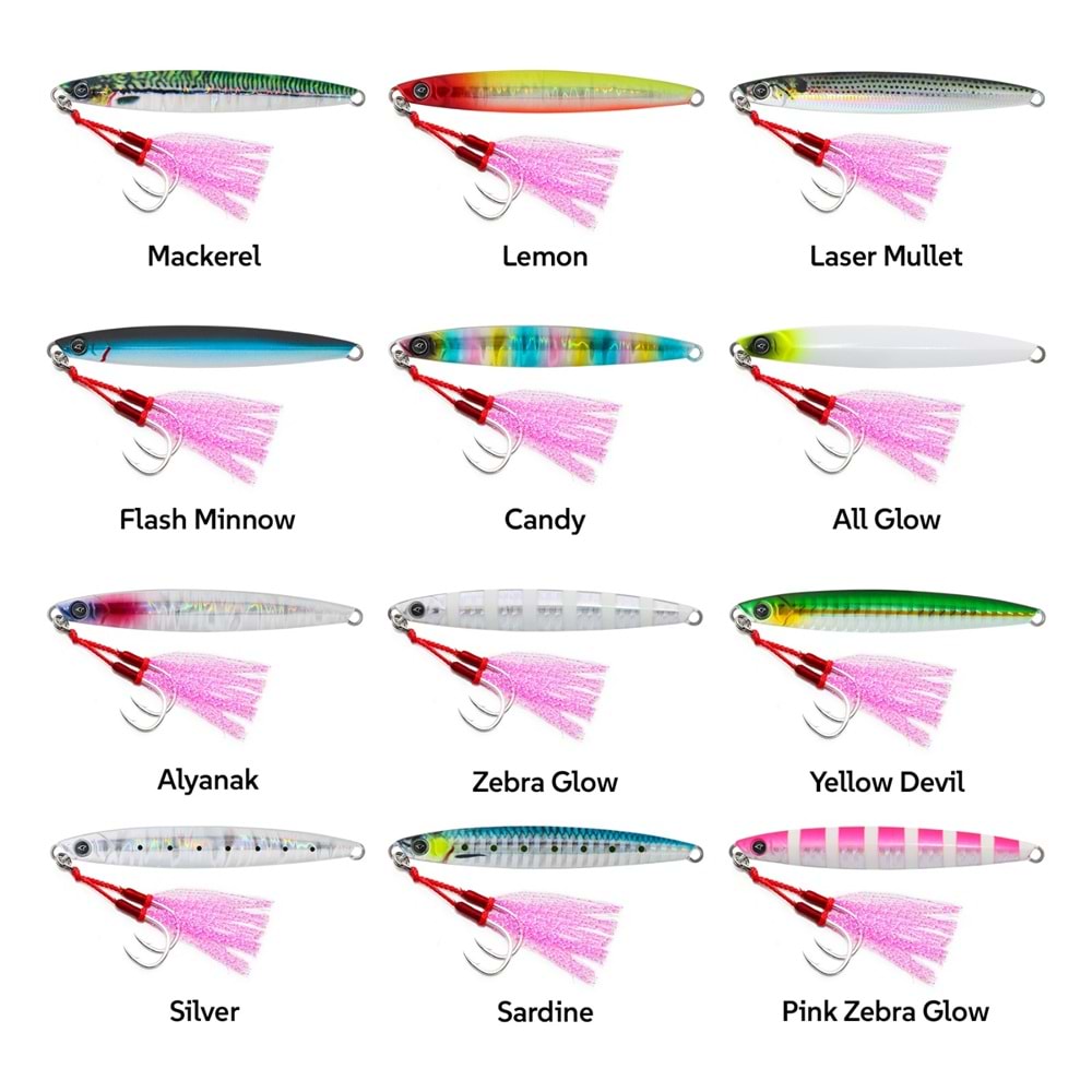 Hanfish Slap Slim Jigs 30 gr - Mackerel