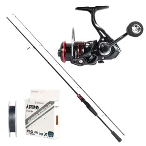REMIXON FOCUS RD 2.30M 3-25 GR 2P KAMIŞ + RD 3000 S 5+1 BB MAKARA SET