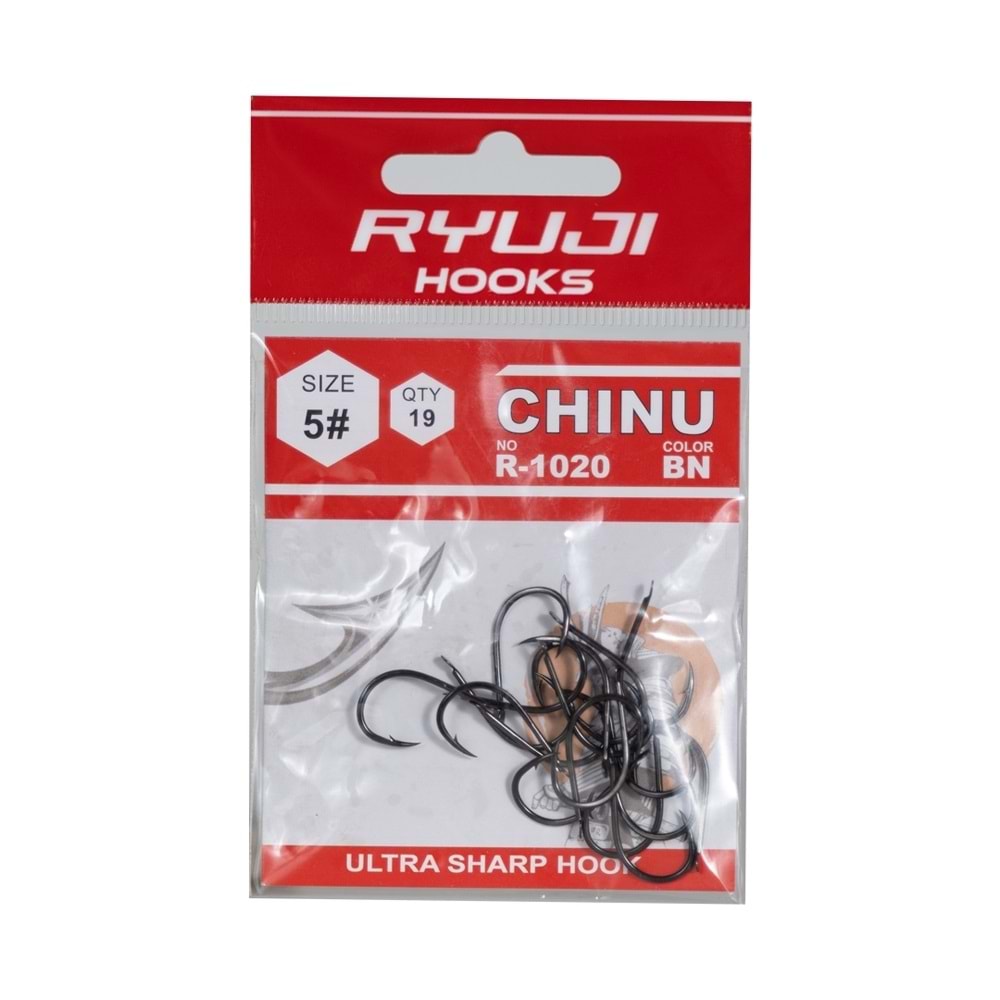 Ryuji 1020 Chinu Black Nickel Olta İğnesi NO 3/0