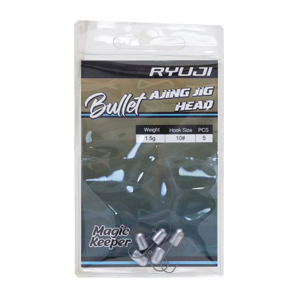 Ryuji Bullet Ajing Jighead 0.8 GR NO:10