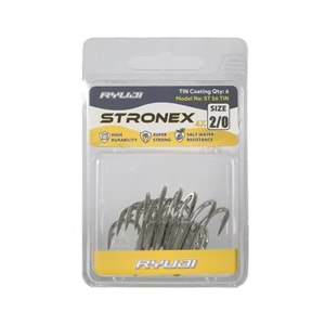 RYUJI STRONEX ST56 TIN ÜÇLÜ İĞNE (6PCS) - NO 2/0