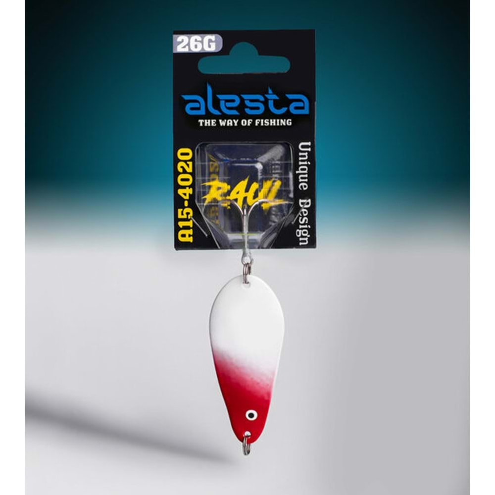Alesta Raul 26 Gr Kaşık Kırmızı Kafa Beyaz