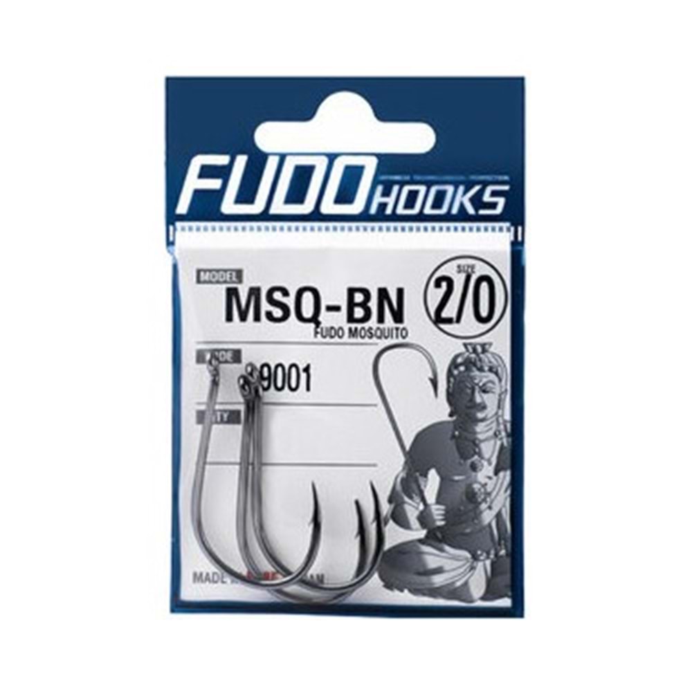 Fudo 9001 Mosquıte Black Nikel Olta İğnesi - 1