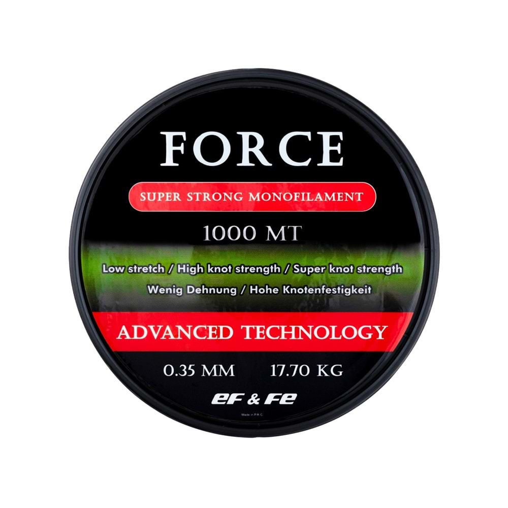 Effe Force Yeşil 1000 Mt. Misina - 0.40 MM