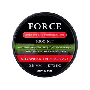Effe Force Yeşil 1000 Mt. Misina - 0.40 MM