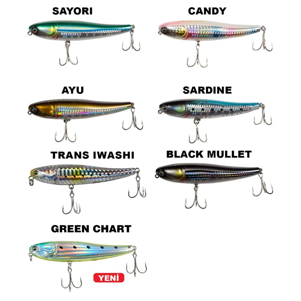 ryuji Splash 8 Cm 8 Gr Maket Yem - BLACK MULLET